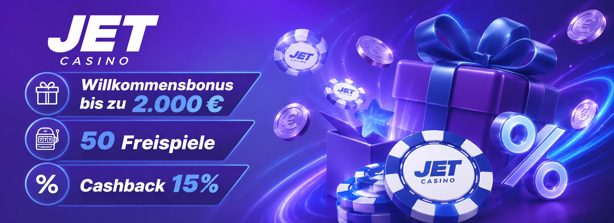bis 2.000 € + 50 Freispiele
